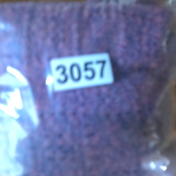 VTG Indeed Hilton Sweater Adult M Purple Geometric Flecked Textured Knit 80s 90s - Picture 10 of 10